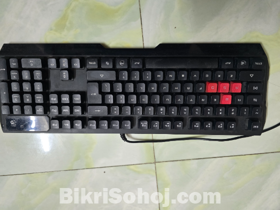 A4TECH Bloody Q135 Neon Backlight Gaming Keyboard